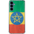 Ethiopia Flag Distressed Galaxy S24 Clear Case